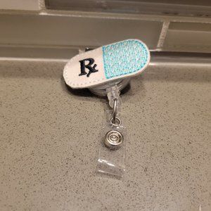 3 for $15, 5 for $20 Rx Pharmacist badge reel